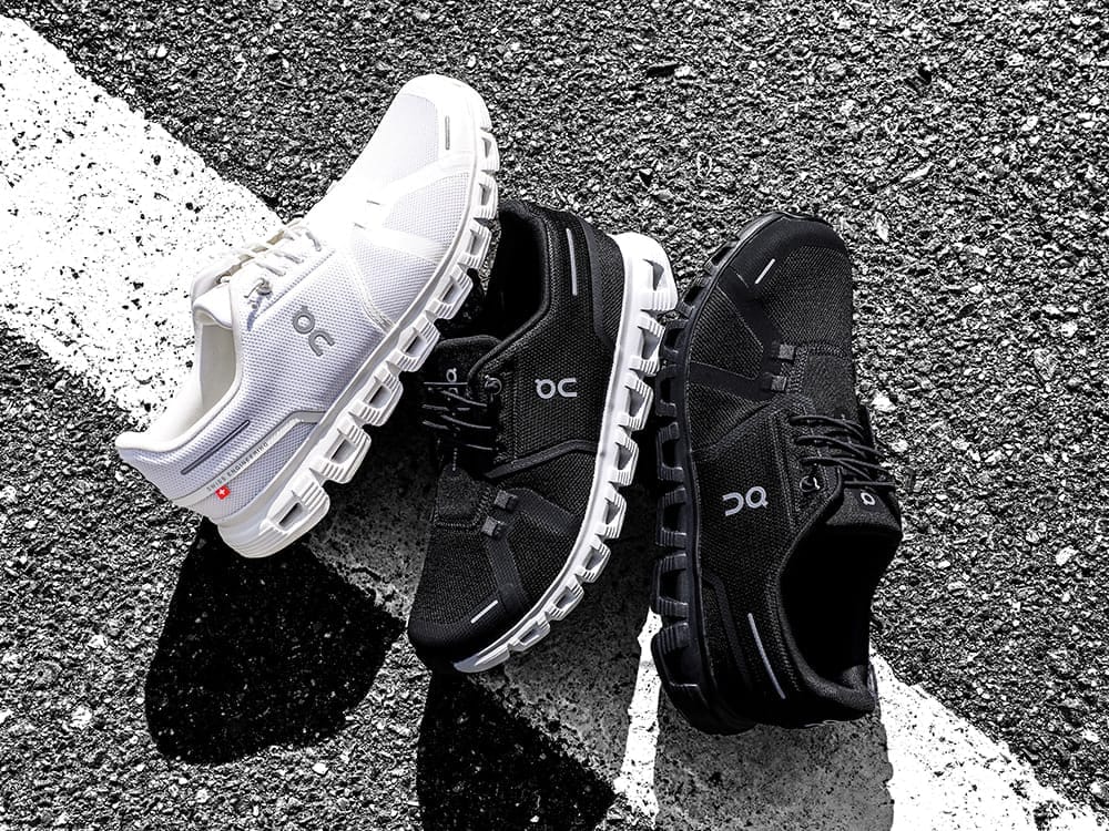 On Cloud Running Shoes On Cloud Women's Cloud 6 Running Shoes- Black/ White