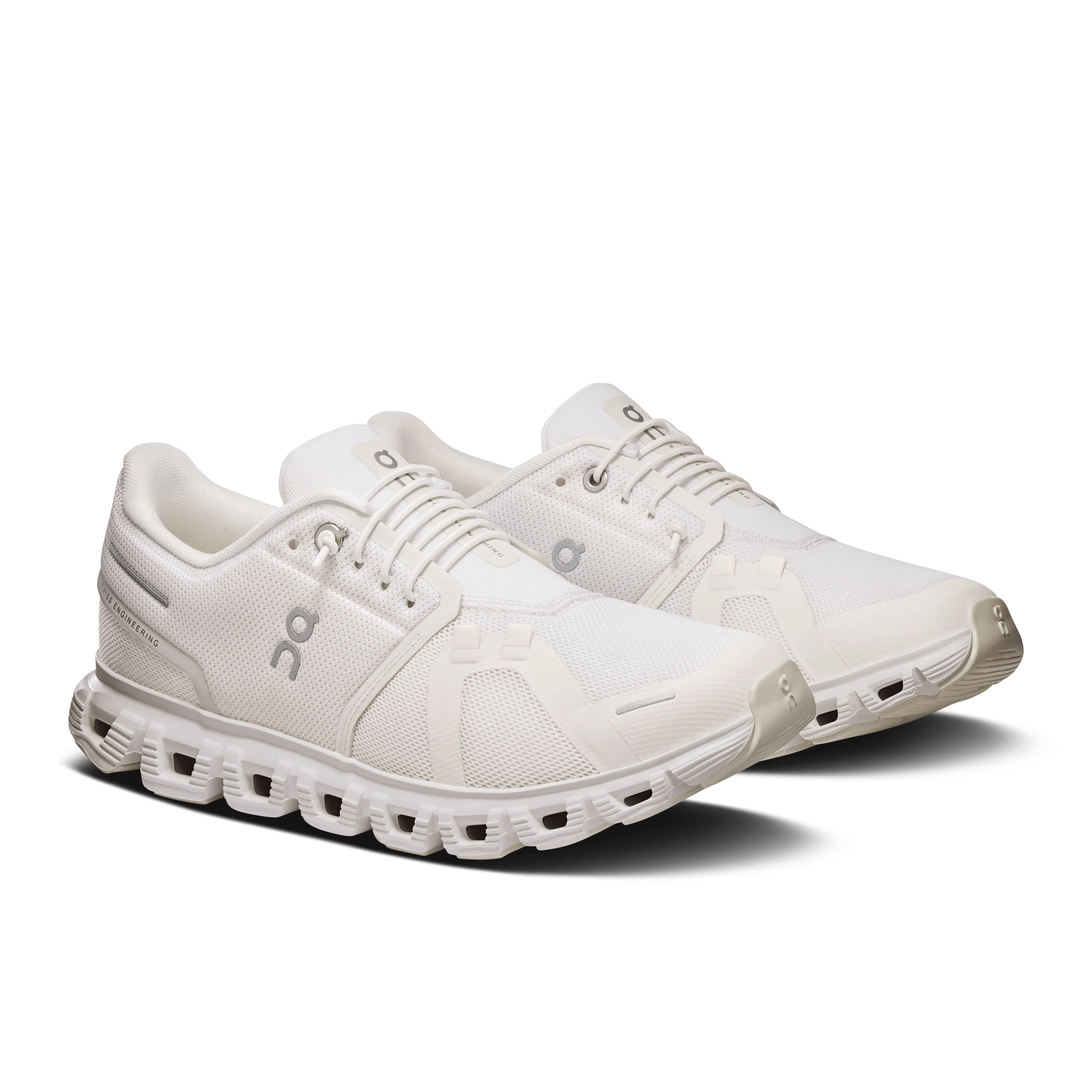 On Cloud Running Shoes On Cloud Women's Cloud 6 Running Shoes- White/ White