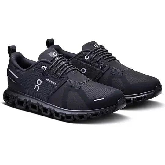 On Cloud Running Shoes On Cloud Women's Cloud 6 Waterproof Running Shoes- Black