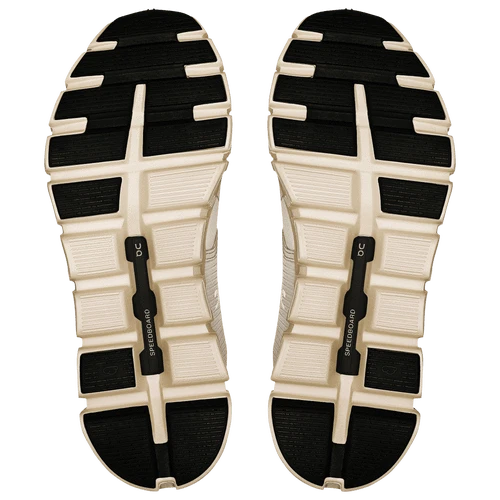 On Cloud Running Shoes On Cloud Women's Cloud 6 Waterproof Running Shoes- Pearl/ Cream