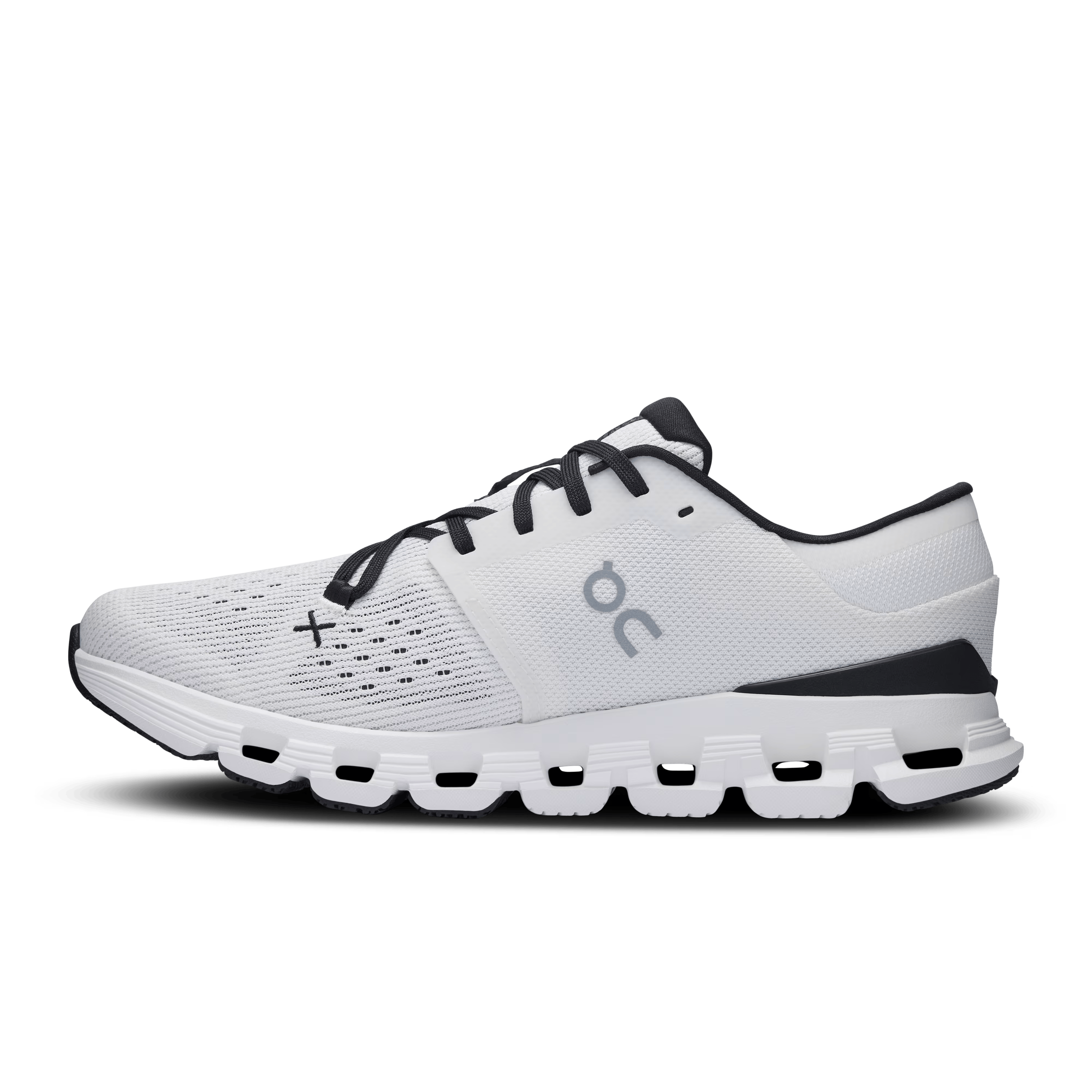 On Cloud Running Shoes On Cloud Women's Cloud X4 Running Shoes- Ivory/ Black