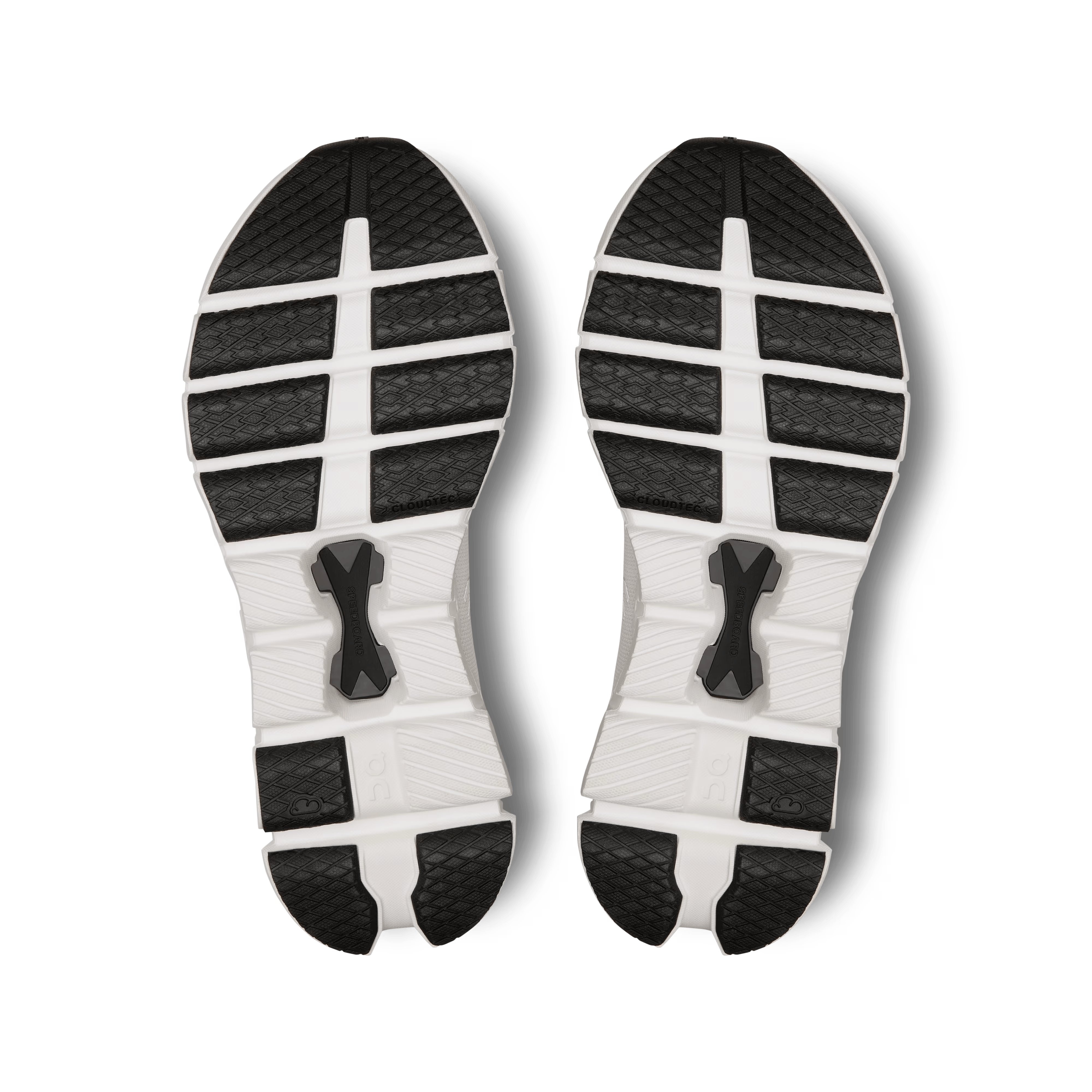 On Cloud Running Shoes On Cloud Women's Cloud X4 Running Shoes- Ivory/ Black