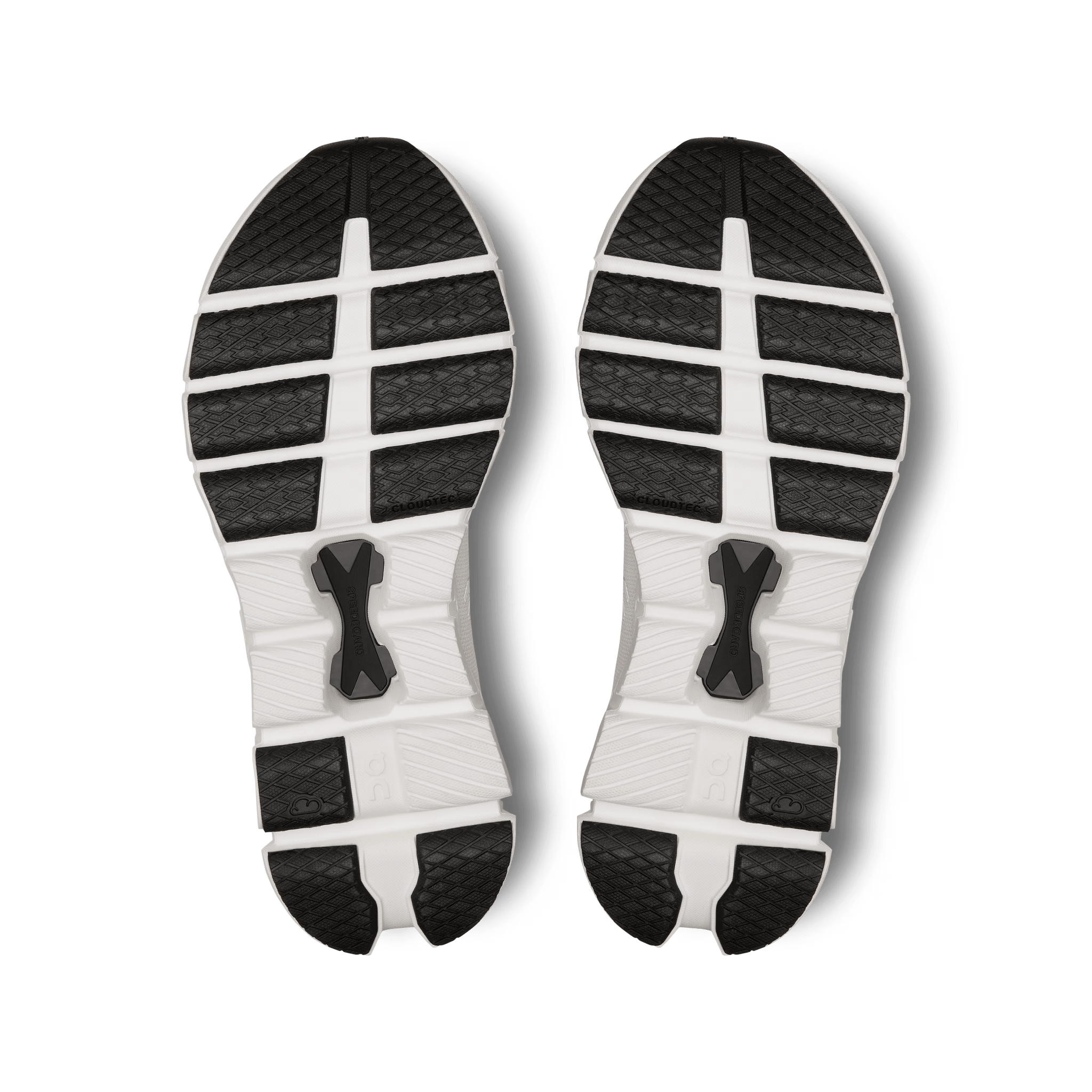 On Cloud Running Shoes On Cloud Women's Cloud X4 Running Shoes- Ivory/ Black