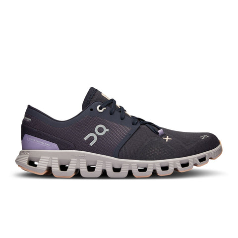 On Running Shoes 5 / B (Medium) / Iron/Fade On Running Womens Cloud X3 Running Shoes - Iron/Fade