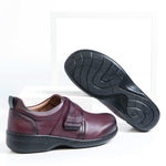 Portofino Lace-Ups & Oxfords Portofino Women's Velcro Stretch Loafer- Burgundy