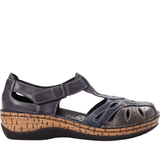 Propet Fisherman Sandals X-Wide / Blue / 5 US Propet Women's Jenna Fisherman Sandals- Denim