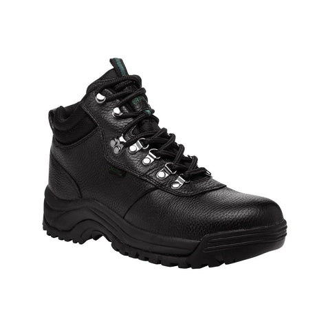 Propet Mid Boots Propet Mens Cliff Walker Lace Up (Wide) - Black