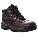 Propet Mid Boots Propet Mens Cliff Walker Lace Up (Wide) - Black and Brown