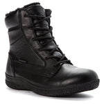 Propet Mid Boots Propet Womens Helena Boots (Wide 4E) - Black