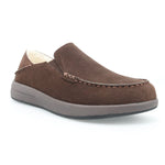 Propet Slippers - Closed Heel Propet Mens Edsel Slippers (Wide) - Brown