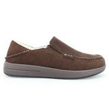 Propet Slippers - Closed Heel Propet Mens Edsel Slippers (Wide) - Brown