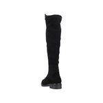 Remonte 0 - Shoes Remonte Womens Tall Suede Boots - Black