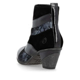 Remonte Ankle Boots Remonte Women's D8798-03 Low Heeled Dress Boots- Black Combi