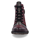 Remonte Ankle Boots Remonte Women's Dress Ankle Boots- Red Combi