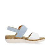Remonte Ankle Strap Sandals Remonte Women's R6853-10 Adjustable Sandals- Blue