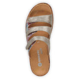 Remonte Heeled & Wedge Sandals Remonte Women's R6851-90 Three Strap Sandals- Multicoloured