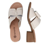 Remonte Heeled & Wedge Sandals Remonte Women's R8759-60 Heeled Mule Sandals- Beige
