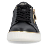 Remonte Lifestyle Sneakers Remonte Women's D2E00-04 Zip & Lace Sneakers- Black Combi