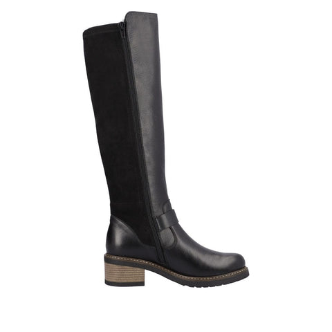 Remonte Tall Boots Black / 36 EU / B (Medium) Remonte Womens Tall Boots - Black