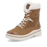 Remonte Tall Boots Medium / Brown / 35 EU Remonte Women's Mid Lace & Zip Winter Boots- Brown Combi