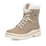 Remonte Tall Boots Medium / Tan / 35 EU Remonte Women's Mid Lace & Zip Winter Boots- Brown Combi