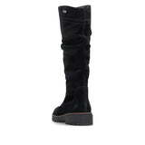 Remonte Tall Boots Remonte Women's D3W71-02 Tall Waterproof Boots - Black Suede