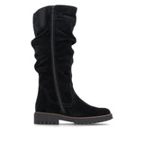 Remonte Tall Boots Remonte Women's D3W71-02 Tall Waterproof Boots - Black Suede
