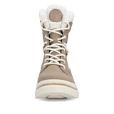 Remonte Tall Boots Remonte Women's Mid Lace & Zip Winter Boots- Brown Combi