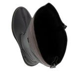 Remonte Tall Boots Remonte Women's R6581-02 Tall Dual Color Boots - Black/ Brown