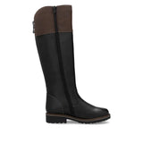 Remonte Tall Boots Remonte Women's R6581-02 Tall Dual Color Boots - Black/ Brown