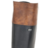 Remonte Tall Boots Remonte Women's R6581-02 Tall Dual Color Boots - Black/ Brown