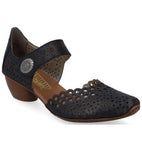 Rieker 0 - Shoes 35 EU / M / Blue Rieker Womens Mary Jane Heels - Blue