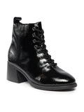 Rieker 0 - Shoes Rieker Womens Heeled Boots - Black Patent