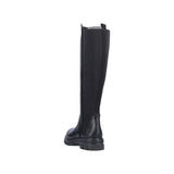 Rieker 0 - Shoes Rieker Womens Tall Stretch Zip Boots - Black