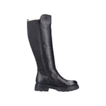 Rieker 0 - Shoes Rieker Womens Tall Stretch Zip Boots - Black
