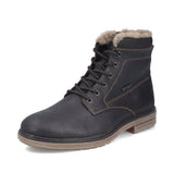 Rieker Ankle Boots Medium / Brown / 40 EU Rieker Men's 33420-25 Lace & Zip Low Winter Boots - Brown