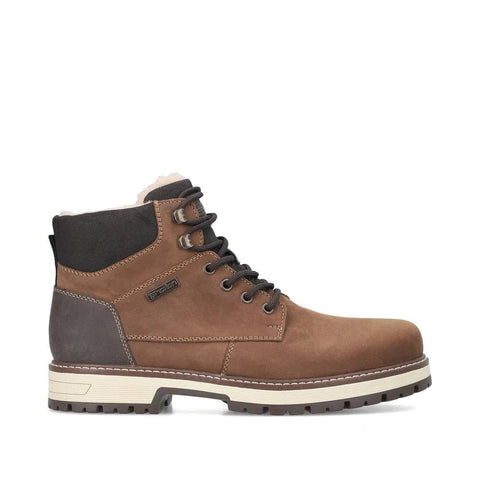 Rieker Ankle Boots Rieker Men's Winter Ice Grip Boots- Brown