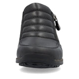 Rieker Ankle Boots Rieker Women's 44268-00 Dual Zip Dress Boots- Black/ Burgundy