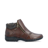 Rieker Ankle Boots Rieker Women's L4655-27 Dual Zip Dress Boots - Brown