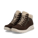 Rieker Ankle Boots Rieker Women's L7701-25 Lace & Zip Ankle Boots - Brown