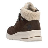 Rieker Ankle Boots Rieker Women's L7701-25 Lace & Zip Ankle Boots - Brown