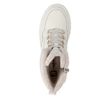 Rieker Ankle Boots Rieker Women's Lace & Zip Mid Winter Boots- White