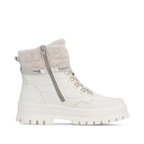 Rieker Ankle Boots Rieker Women's Lace & Zip Mid Winter Boots- White