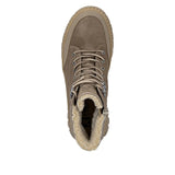 Rieker Ankle Boots Rieker Women's Lace & Zip Winter Boots- Beige
