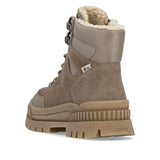 Rieker Ankle Boots Rieker Women's Lace & Zip Winter Boots- Beige