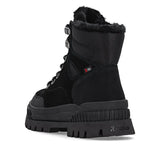 Rieker Ankle Boots Rieker Women's Lace & Zip Winter Boots- Black