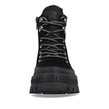 Rieker Ankle Boots Rieker Women's Lace & Zip Winter Boots- Black
