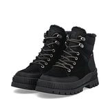 Rieker Ankle Boots Rieker Women's Lace & Zip Winter Boots- Black