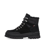 Rieker Ankle Boots Rieker Women's Lace & Zip Winter Boots- Black