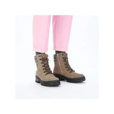 Rieker Ankle Boots Rieker Women's X8233-64 Waterproof Lace & Zip Ice Grip Boots- Beige